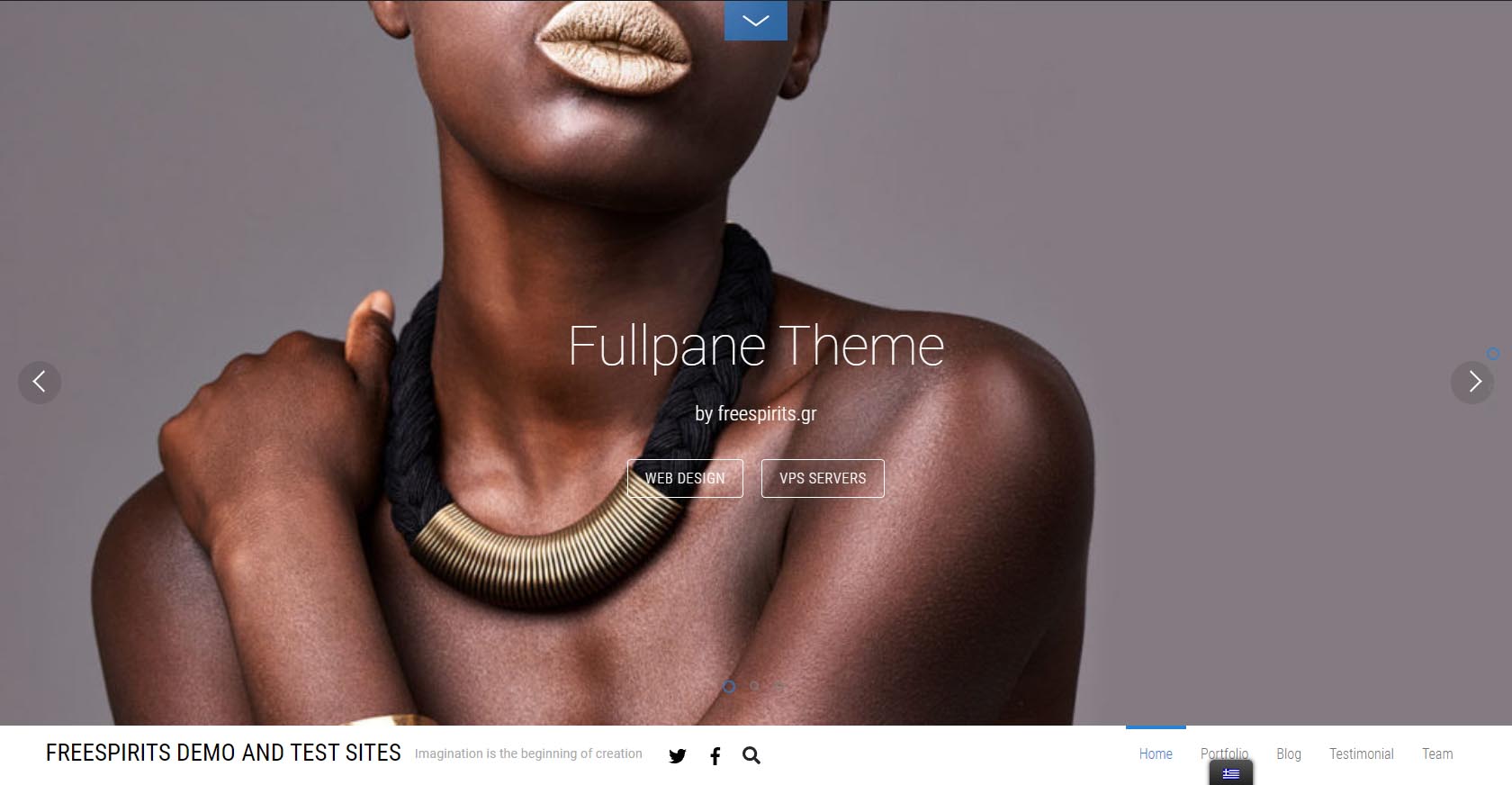 Great Fullpane Wordpress Theme