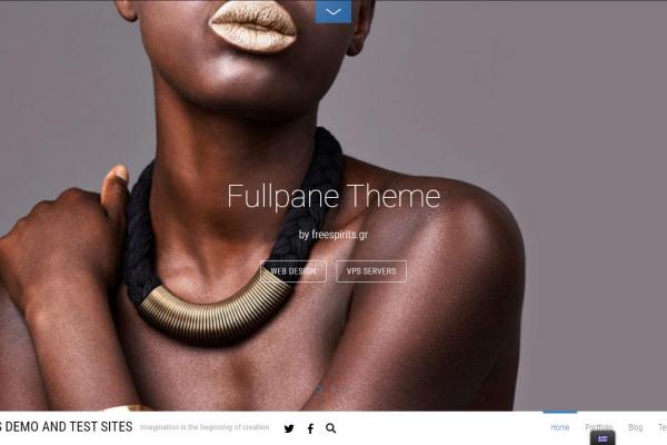 Great Fullpane Wordpress Theme